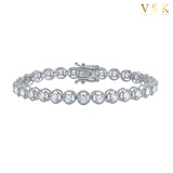 moon illuminating | 18K White Gold | Diamond Bracelet | Womens Jewelry