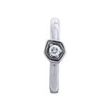 Endless 2-Wedding Ring-18K White Gold-Diamond Ring