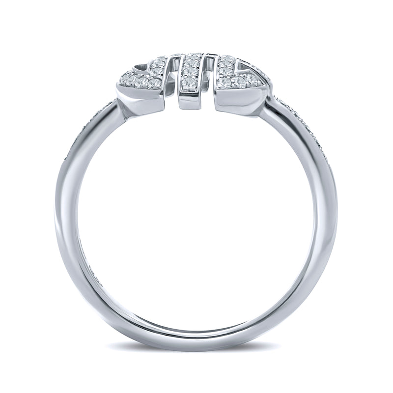  Illuminating Radiance-18K White Gold-Diamond Ring-Womens Jewelry