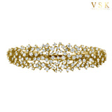 Elegance-18K Gold-Diamond Bracelet