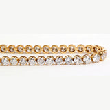 Roseate Brilliance-18K Yellow Gold-Diamond Bracelet-Womens Jewelry